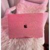 PINK CROCS LEATHER MACBOOK CASE MacBook case LAPTOP 14