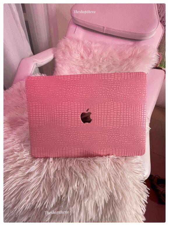 PINK CROCS LEATHER MACBOOK CASE MacBook case LAPTOP 2