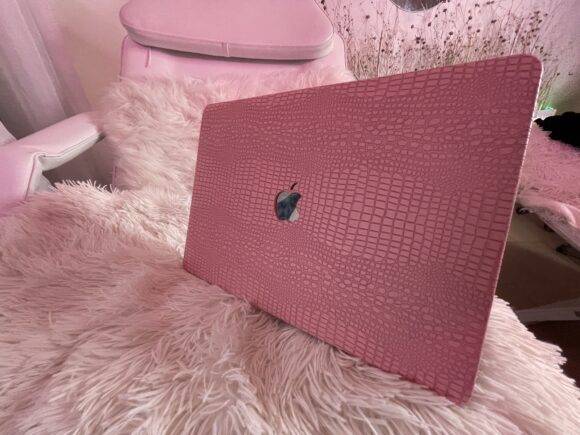 PINK CROCS LEATHER MACBOOK CASE MacBook case LAPTOP 13