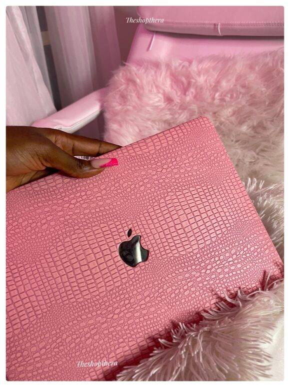 PINK CROCS LEATHER MACBOOK CASE MacBook case LAPTOP 8