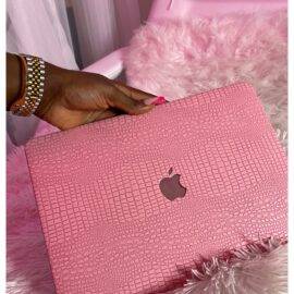 PINK CROCS LEATHER MACBOOK CASE MacBook case LAPTOP 2