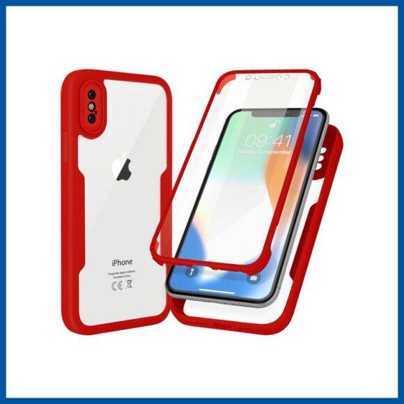 RED 360 TPU CASE 360 cases PHONE CASES 4