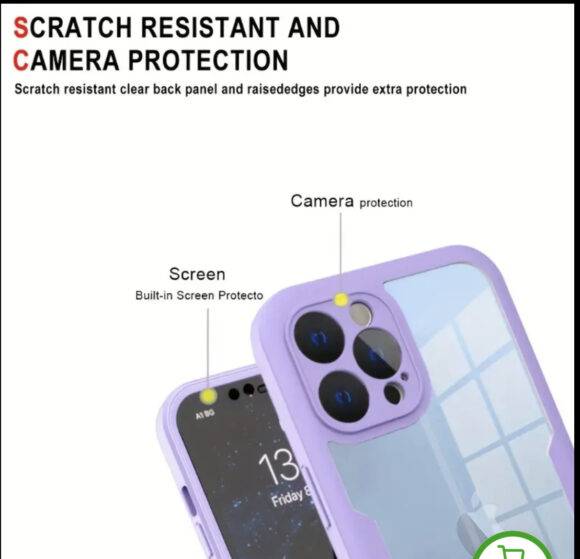 LILAC 360 TPU CASE 360 cases PHONE CASES 3