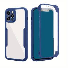 BLUE 360 TPU CASE 360 cases PHONE CASES