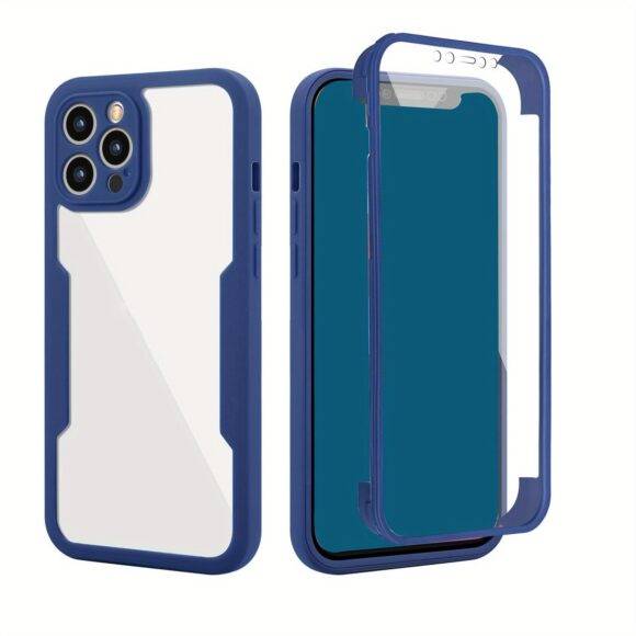 BLUE 360 TPU CASE 360 cases PHONE CASES 2