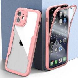 PINK 360 TPU CASE 360 cases PHONE CASES