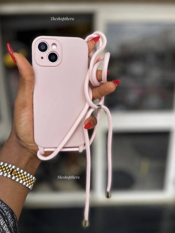 PINK ROPE SILICONE CASE Basic Protection PHONE CASES 9