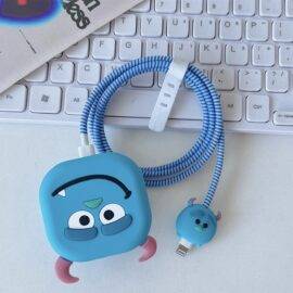 BLUE CARTOON CHARGER PROTECTOR CHARGER ACCESSORY CHARGER PROTECTORS 2