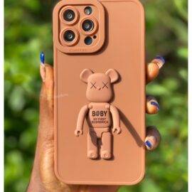 BROWN 3D BEARBRICK CASE 3D Cases PHONE CASES