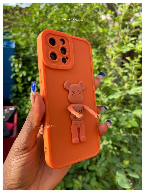 ORANGE 3D BEARBRICK CASE 3D Cases PHONE CASES 2