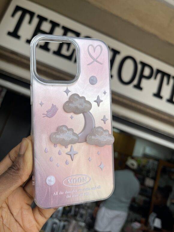 PINK MOON CLOUD CASE brown case PHONE CASES 7