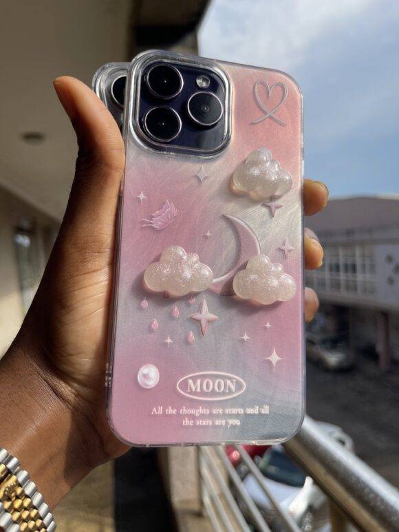 PINK MOON CLOUD CASE brown case PHONE CASES 8