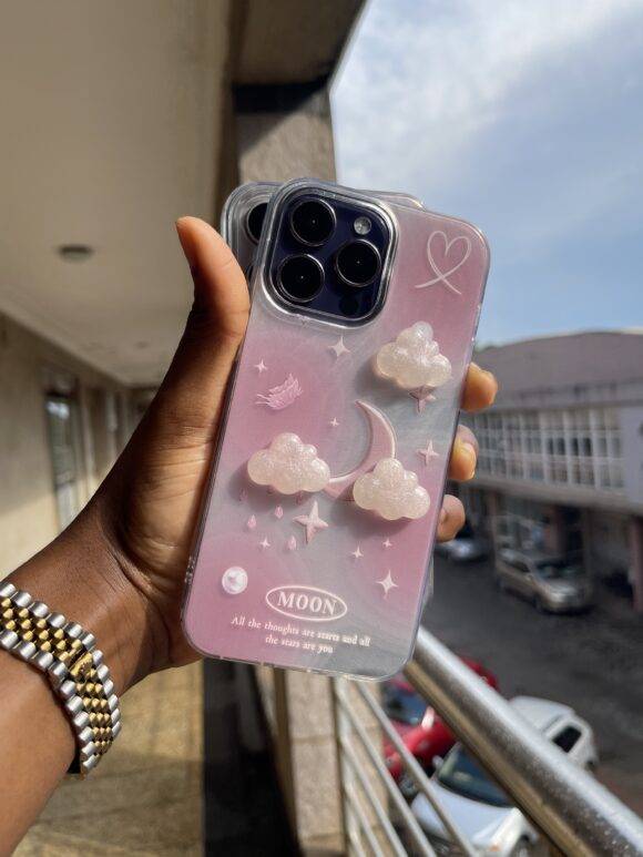 PINK MOON CLOUD CASE brown case PHONE CASES 9