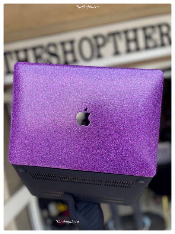 PURPLE GLITTER MACBOOK CASE MacBook case LAPTOP 3