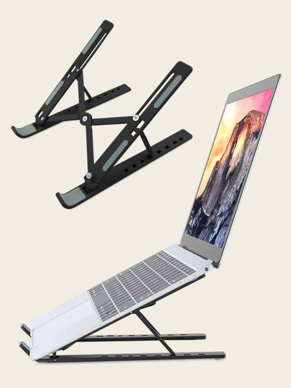 BLACK FOLDABLE  LAPTOP STAND FOLDABLE LAPTOP STAND LAPTOP 7