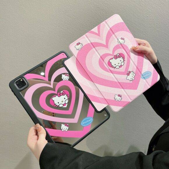 PINK HELLO KITTY IPAD CASE BLACK IPAD CASE IPAD 2