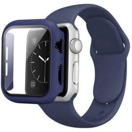 DARK BLUE SILICONE WATCH STRAP DARK BLUE WATCH STRAP IWATCH