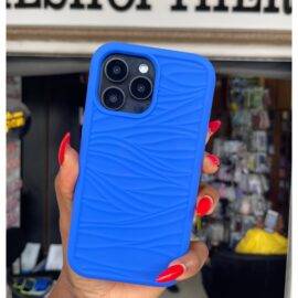 ROYAL BLUE 3IN1 WAVY  CASE 3-in-1 case PHONE CASES