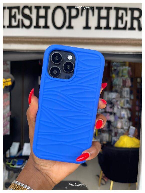 ROYAL BLUE 3IN1 WAVY  CASE 3-in-1 case PHONE CASES 2