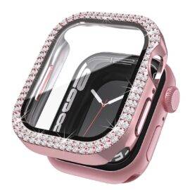 PINK STONED IWATCH PROTECTOR PINK WATCH PROTECTOR IWATCH