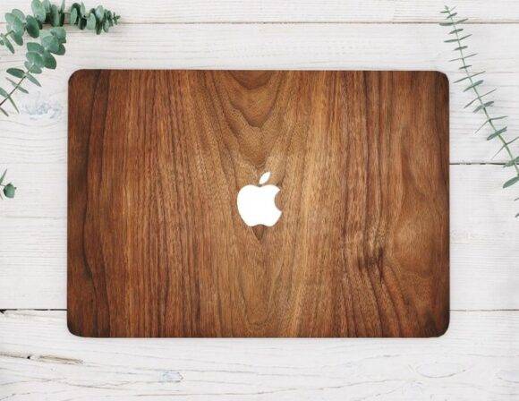 DARK BROWN WOODEN MACBOOK CASE MacBook case LAPTOP 2