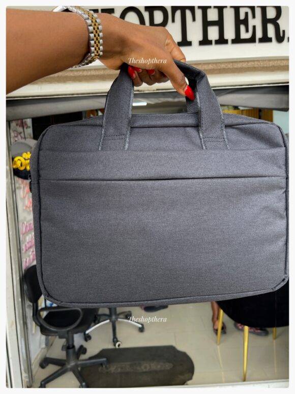 BLACK CARRIAGE LAPTOP BAG Grey laptop bag LAPTOP 3