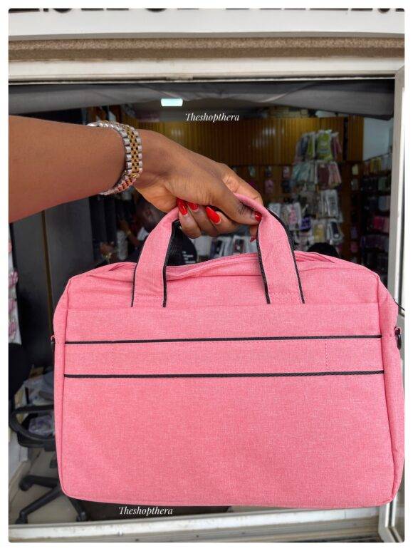 PINK COMPARTMENT LAPTOP BAG Grey laptop bag LAPTOP 11