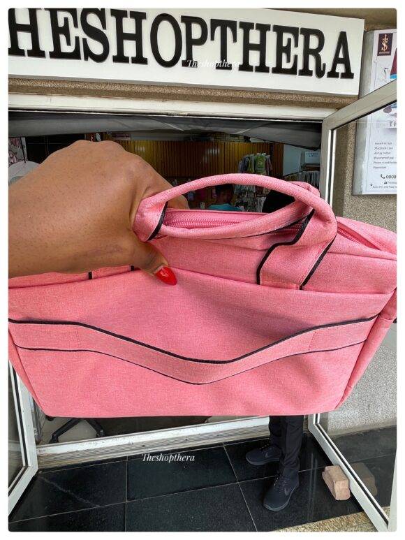 PINK COMPARTMENT LAPTOP BAG Grey laptop bag LAPTOP 6