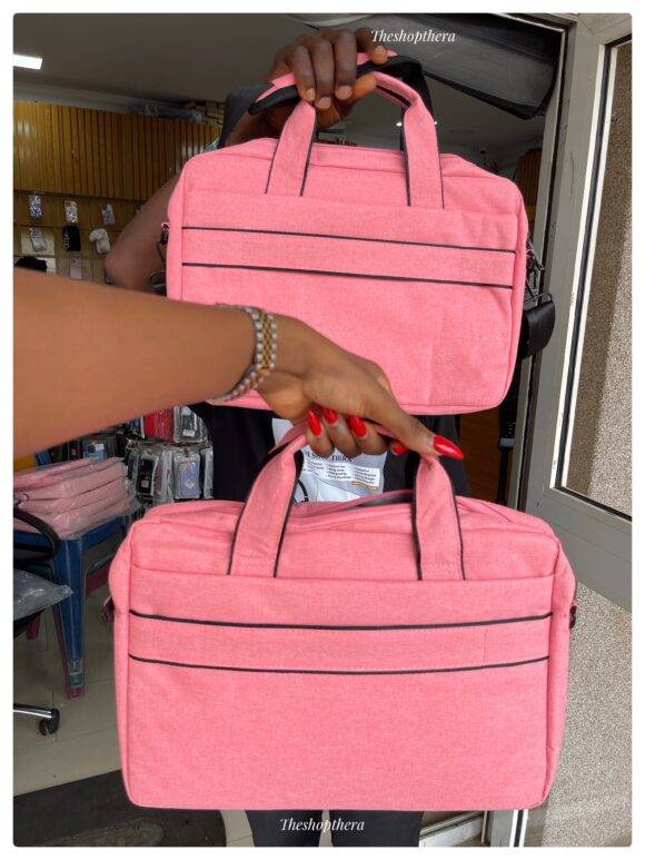 PINK COMPARTMENT LAPTOP BAG Grey laptop bag LAPTOP 4