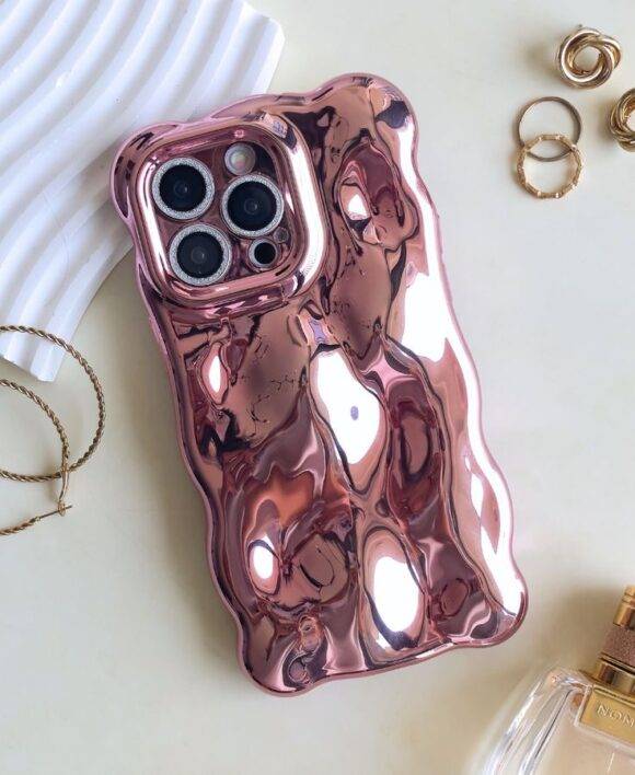 ROSE GOLD BUBBLE CASE Fancy Case PHONE CASES 2