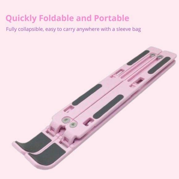 PINK PLASTIC LAPTOP STAND FOLDABLE LAPTOP STAND LAPTOP 11