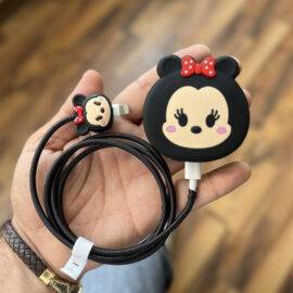 BLACK MINNIE CHARGER PROTECTOR CHARGER ACCESSORY CHARGER PROTECTORS