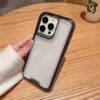 BLACK 3IN1 CLEAR SHOCKPROOF CASE Armor Case PHONE CASES 4