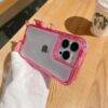 PINK 3IN1 CLEAR SHOCKPROOF CASE Armor Case PHONE CASES 14