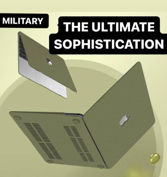 MATTE ARMY GREEN MACBOOK CASE MacBook case LAPTOP 2