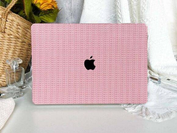 PINK WOVEN MACBOOK CASE MacBook case LAPTOP 16