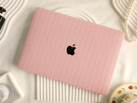 PINK WOVEN MACBOOK CASE MacBook case LAPTOP 14