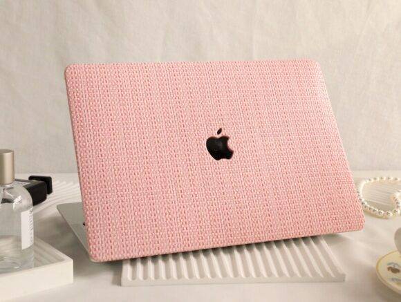 PINK WOVEN MACBOOK CASE MacBook case LAPTOP 9