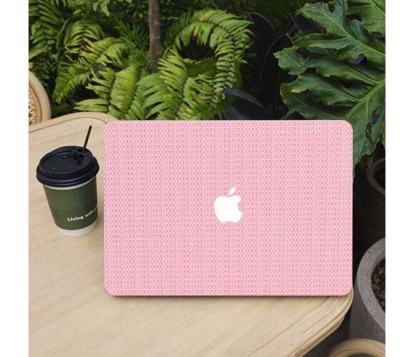 PINK WOVEN MACBOOK CASE MacBook case LAPTOP 4