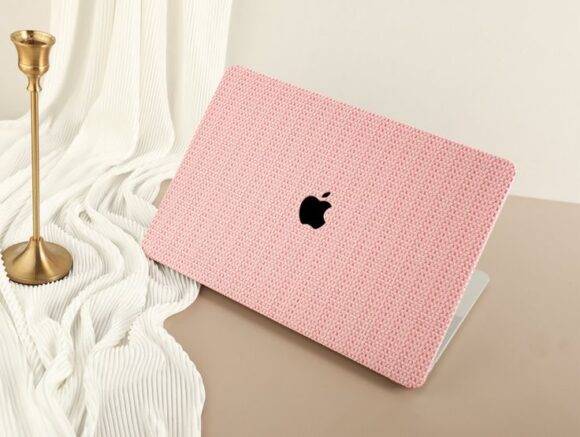 PINK WOVEN MACBOOK CASE MacBook case LAPTOP 5