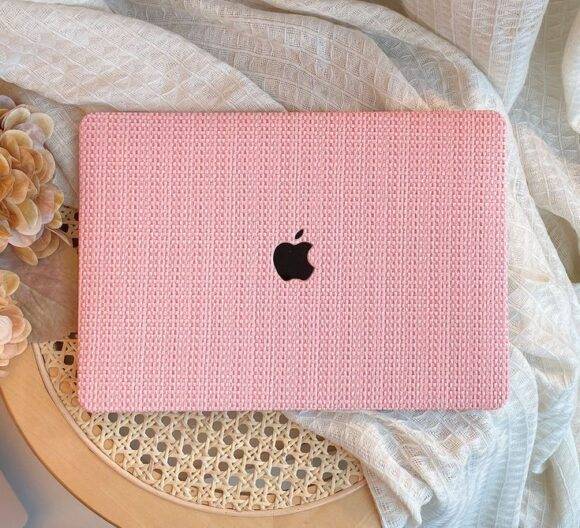 PINK WOVEN MACBOOK CASE MacBook case LAPTOP 3