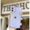 PURPLE TRANSPARENT TRUNK CASE Light pink case PHONE CASES 8