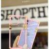 PINK TRANSPARENT TRUNK CASE Light pink case PHONE CASES 8