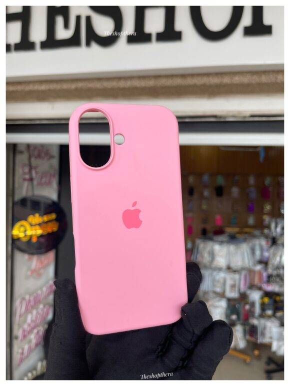 PINK OPEN SILICONE CASE Basic Protection PHONE CASES 2