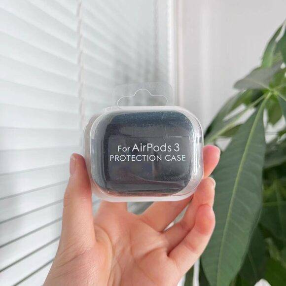 BLACK SILICONE AIRPOD CASE Cute AirPod cases AIRPOD 1/2 4