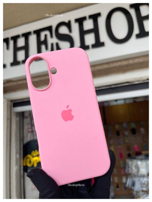 PINK OPEN SILICONE CASE Basic Protection PHONE CASES 6