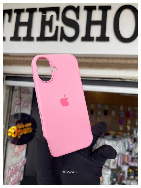 PINK OPEN SILICONE CASE Basic Protection PHONE CASES 9