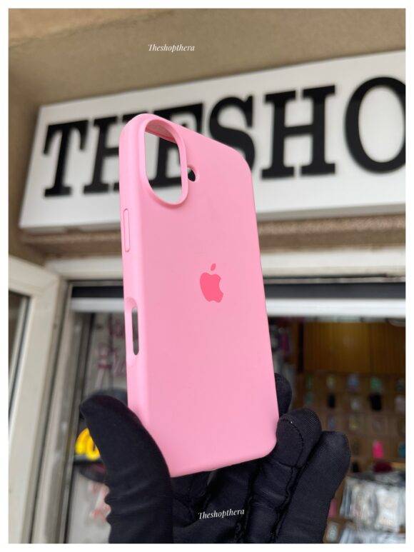 PINK OPEN SILICONE CASE Basic Protection PHONE CASES 4