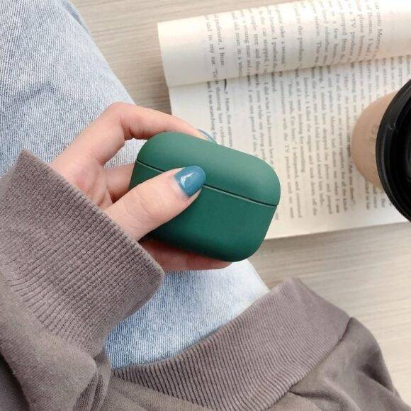 GREEN INTERWOVEN AIRPOD CASE Cute AirPod cases AIRPOD 1/2 9