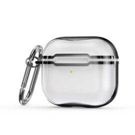 BLACK ELECTROPLATED TRANSPARENT AIRPOD CASE Cute AirPod cases AIRPOD CASES